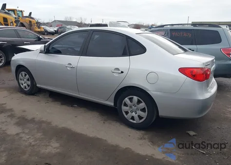 2008 Hyundai Elantra Gls/Se from USA, damaged, VIN KMHDU46D28U427705